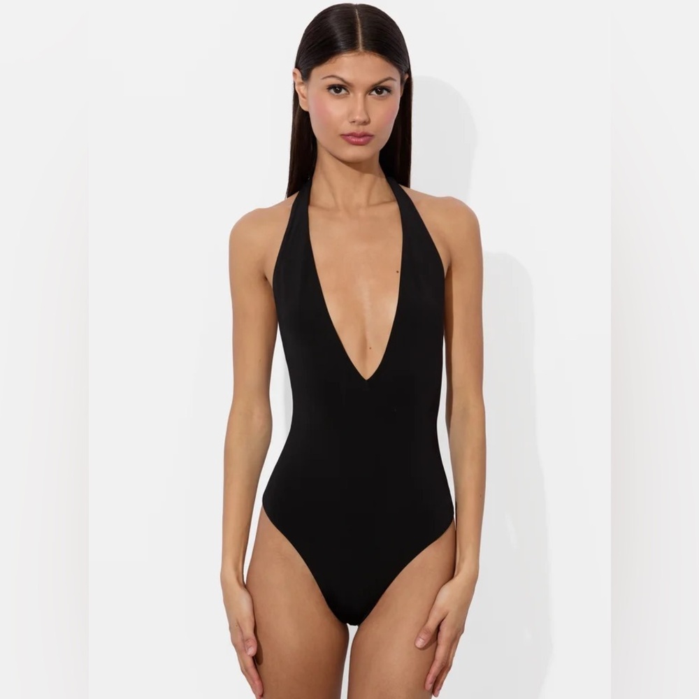 Alice + Olivia Pippa Bodysuit Black NWT